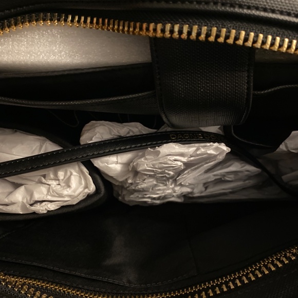 Dagne Dover Signature Tote in Black - Picture 6 of 9